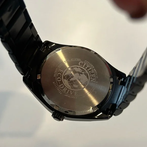 Citizen Eco-Drive Black Ceramic Watch - Picture 4 of 6